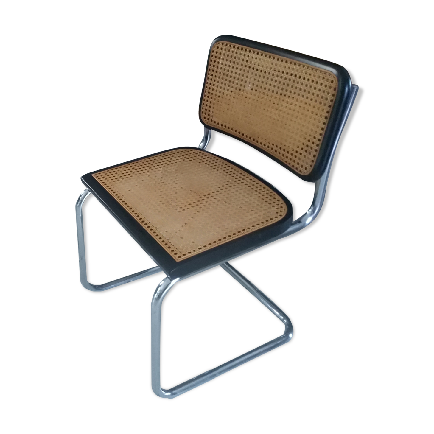 Suite of 4 chairs Cesca B32 by Marcel Breuer years 1992