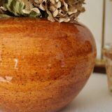 Hubert Olivier 20th century ceramic ball vase