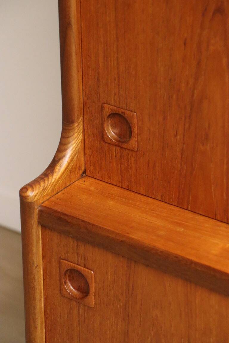 Enfilade haute scandinave édition Samcom en teck, 1960
