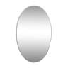 Large oval mirror