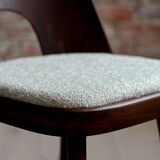 Set of 6 Dining Chairs by Oswald Haerdtl, Reupholstered in Kvadrat Fabric