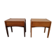 Pair of vintage bedsides