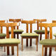 XL set of ten T-shape dining chairs