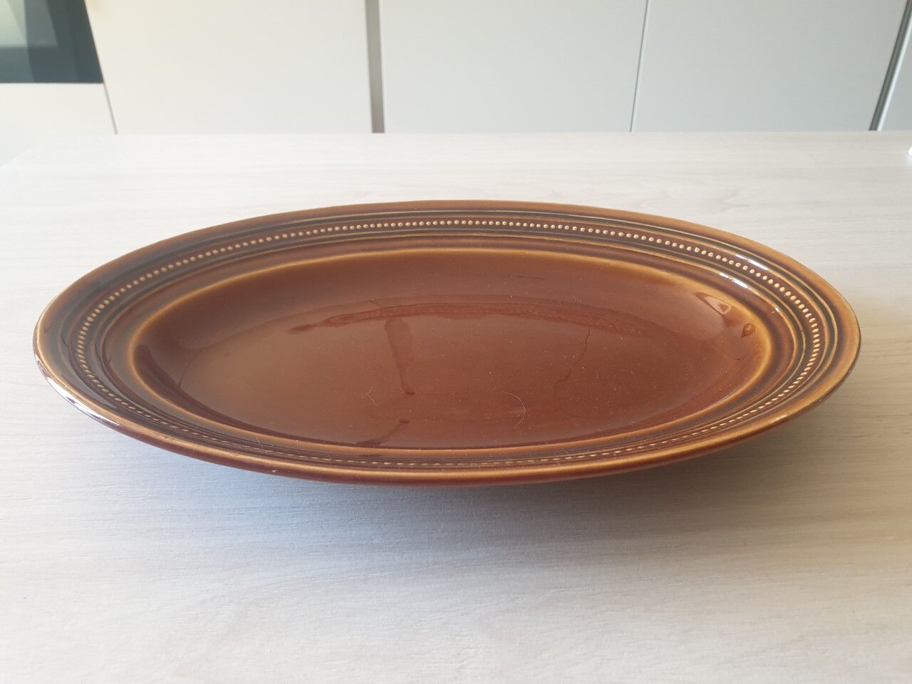 Oval dish St Amand