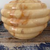 Pair of Art Deco globe wall lights