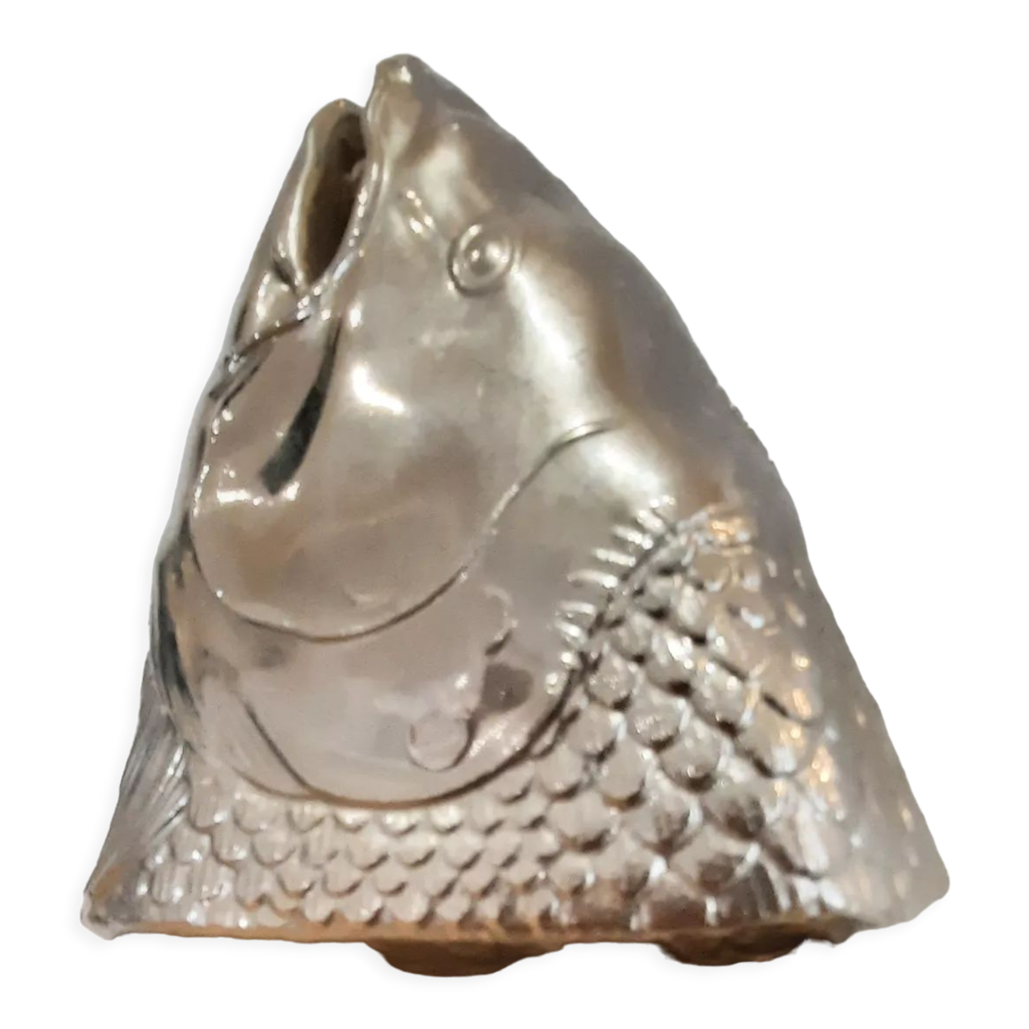 Vintage wood fish tray