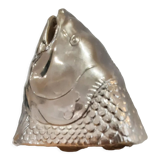 Vintage wood fish tray