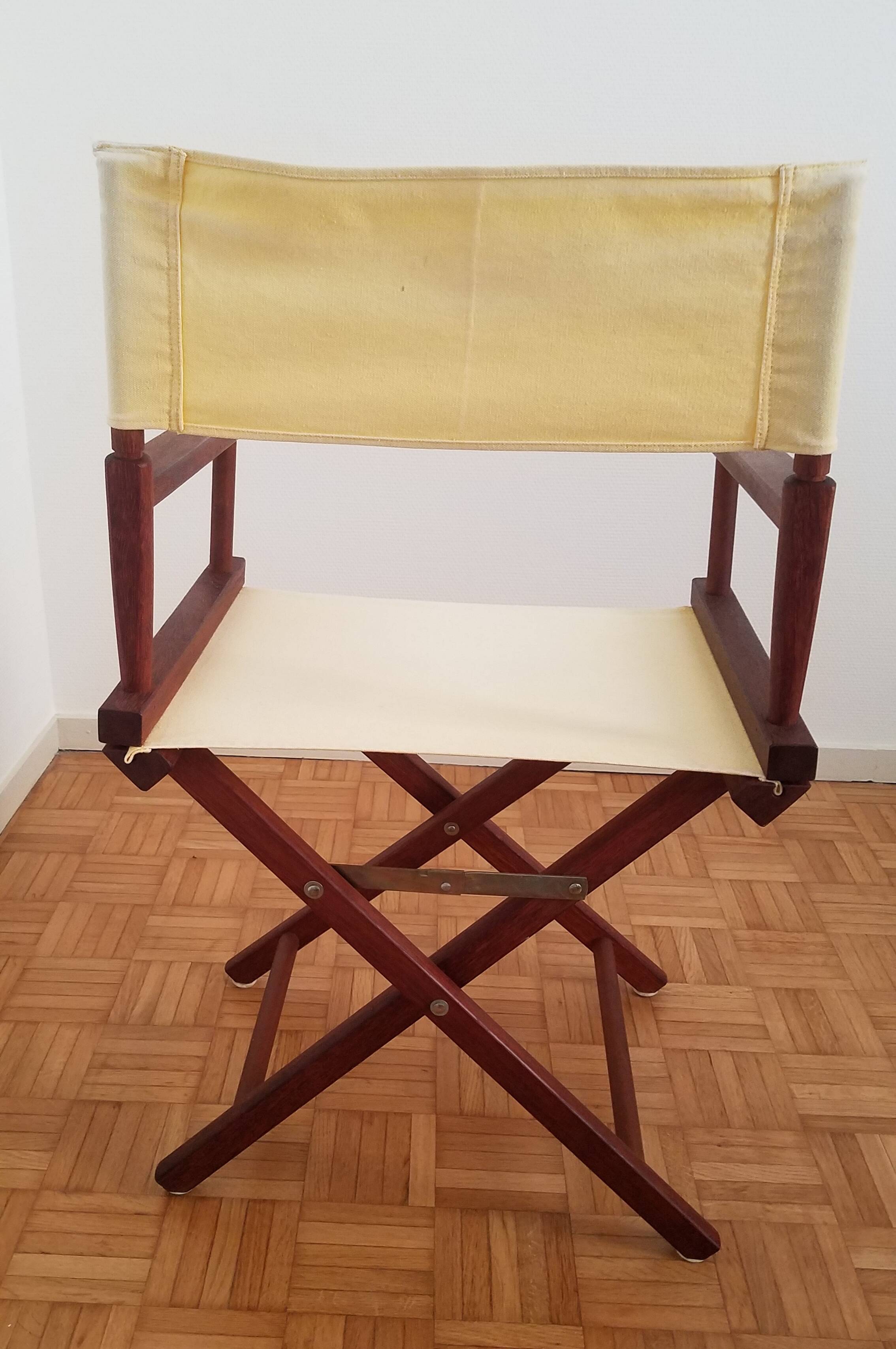 Vintage director's folding chair