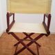 Vintage director's folding chair