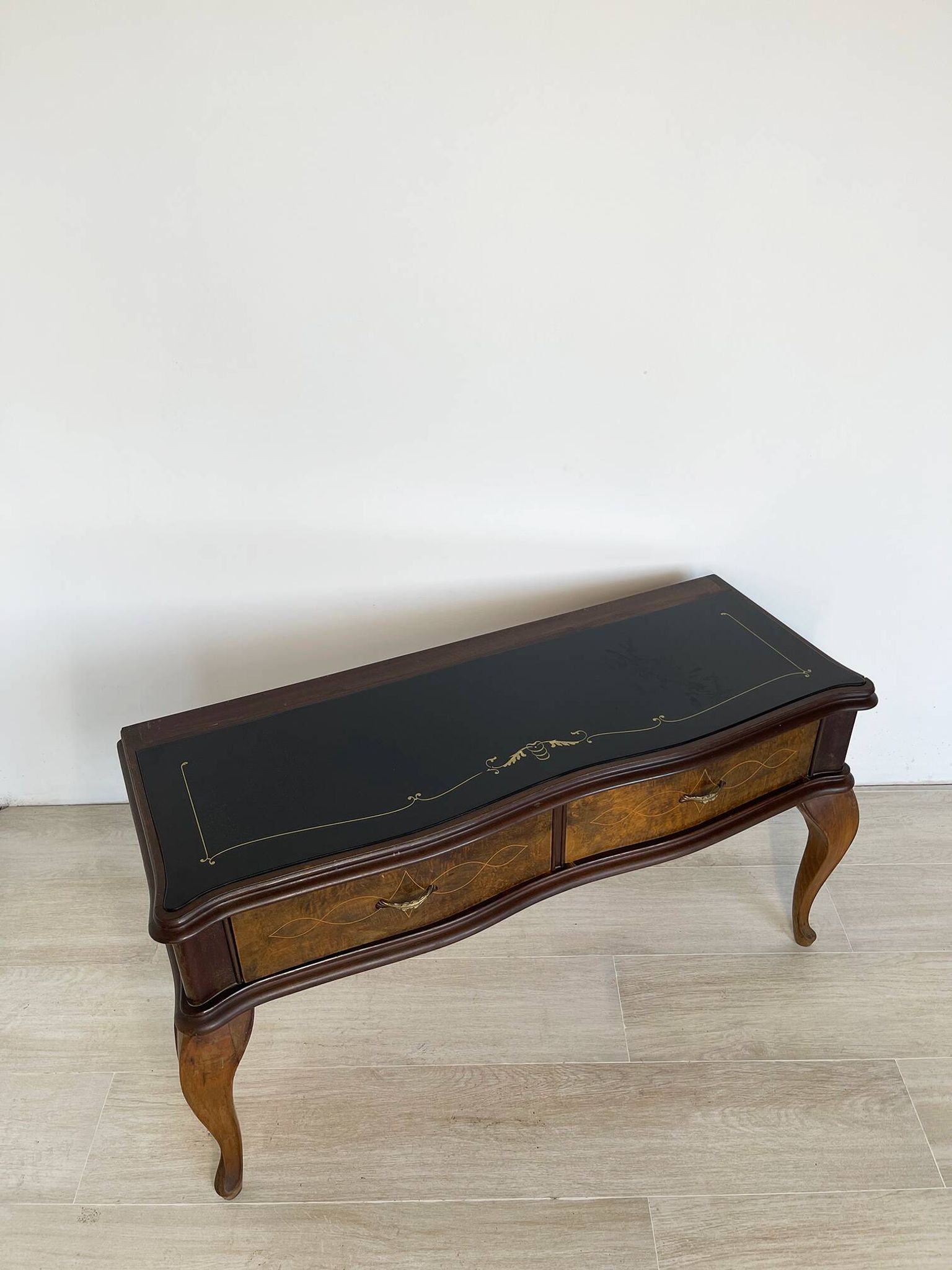 Console italienne/table pétinuse des années 1950