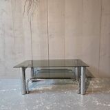 Chrome coffee table