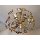 Italian brass chandelier