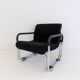 2 Cazzaro Bauhaus tubular steel armchairs