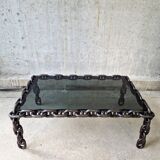 Table à chaînes brutaliste, années 1970