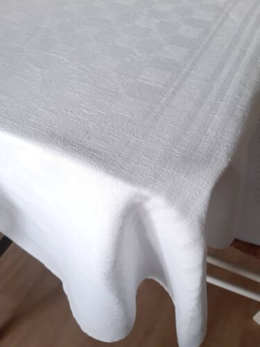Old damask tablecloth B.L