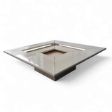B&B Italia# / rare table basse modèle " Re Quadro " / Paolo Piva années 1970