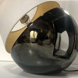 Grande Lampe Vintage • Faïence Émaillée • Louis Drimmer • Space Age • 1960