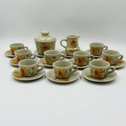 Service Café Thé Grès Saint-Amand Jamaica Vintage