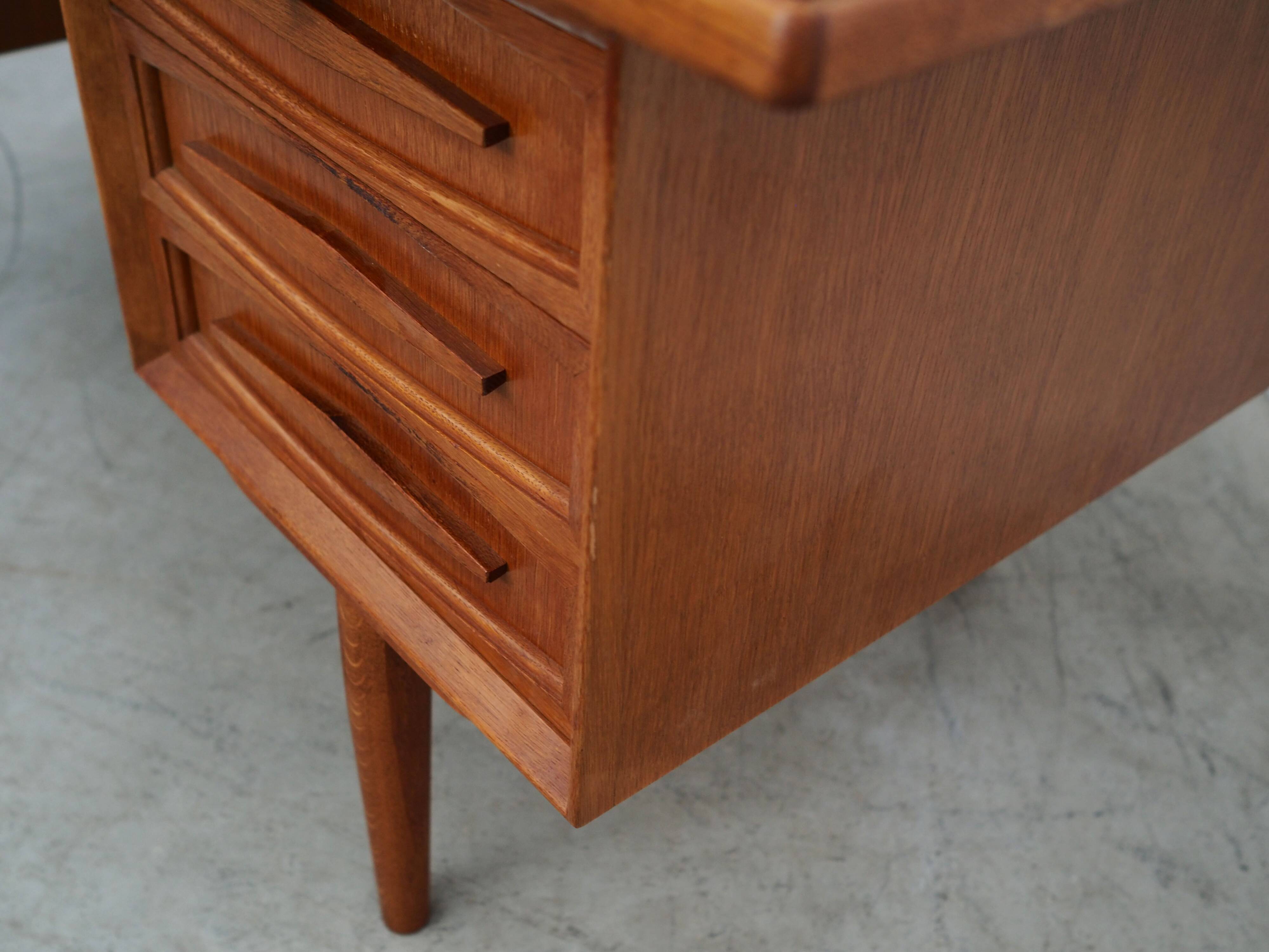 Oak desk, Danish design, 1960s, production: Denmark