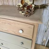 4-drawer chest of drawers in solid pine