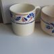 6 coffee cups Digoin Badonviller Sarreguemines