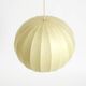 Beautiful Cocoon pendant lamp in very good vintage condition from the 1960s