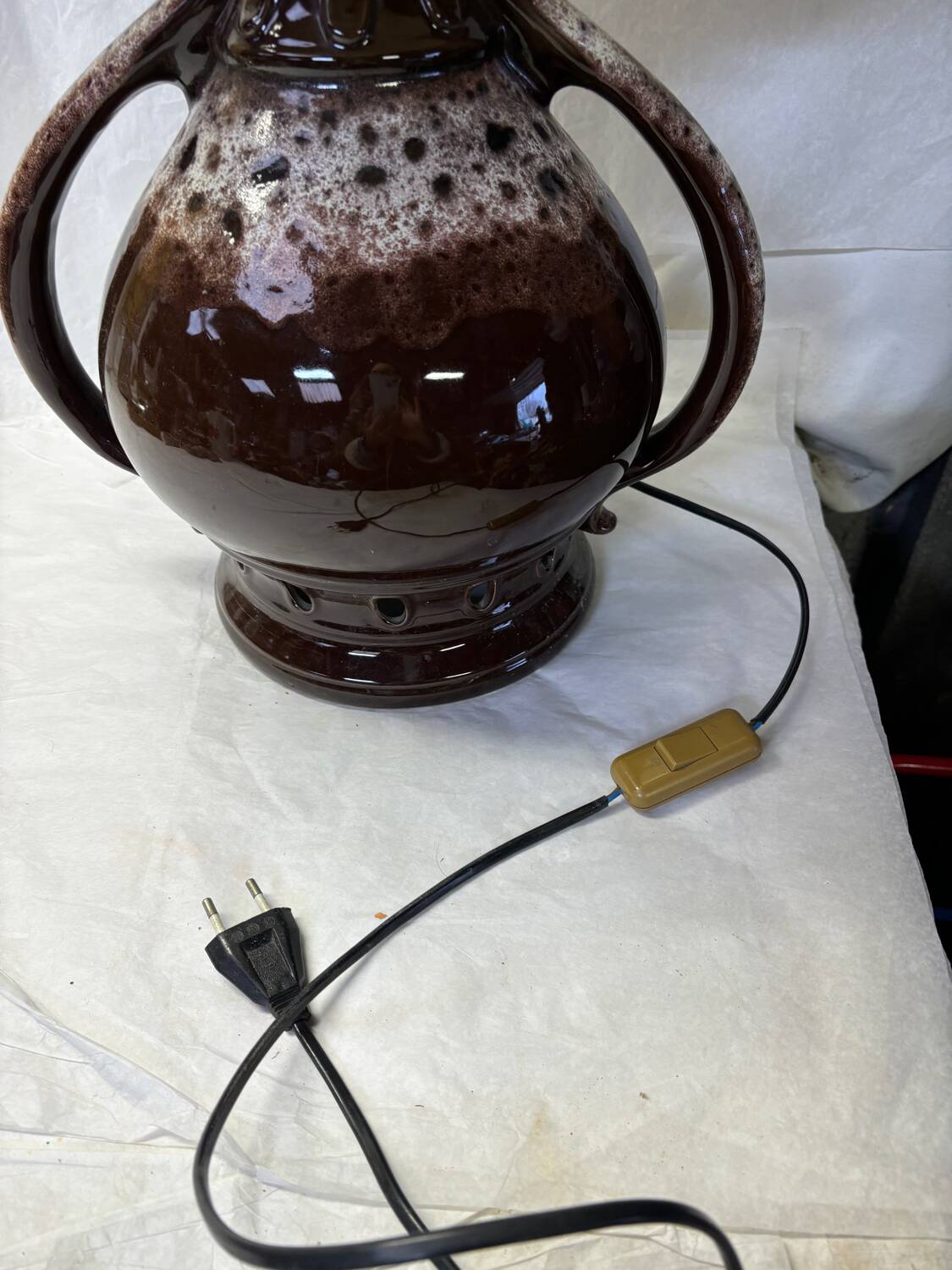 Vintage ceramic lamp