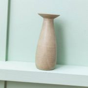 Beige Studio Keramik Ceramic Vase by Heinz Pelzer – West Germany, 1970s Mid-Century