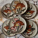 Vallauris fish tableware service