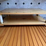 laminate maple coffee table
