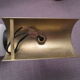Pair of vintage '60s wall sconces