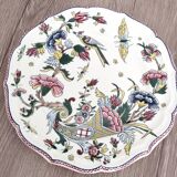 Gien earthenware plate