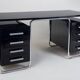 Bauhaus Writing Desk in Chrome by M. Breuer for Thonet, Czech, 1930s