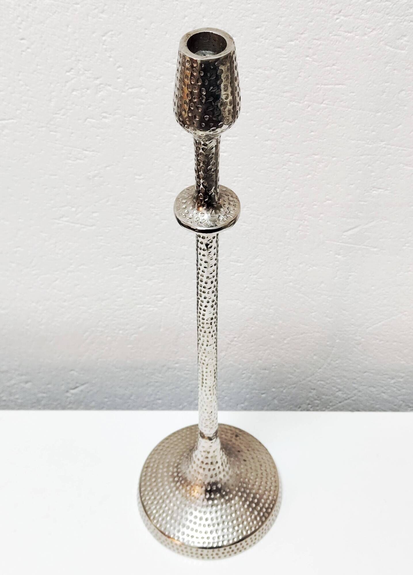 Brutalist Aluminium Candle Holder designed by Günther Lambert 1970s