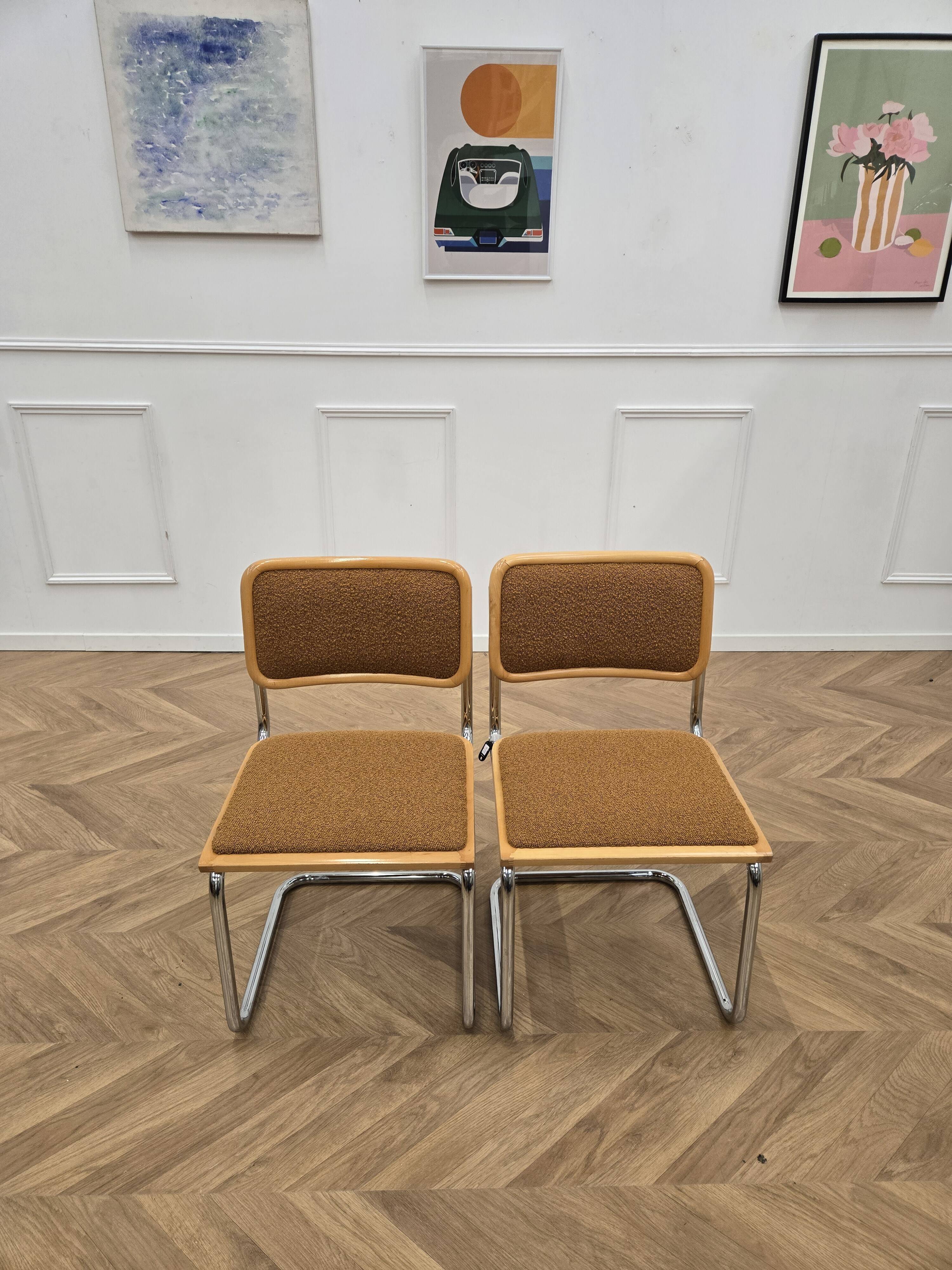 6 vintage B32 chairs