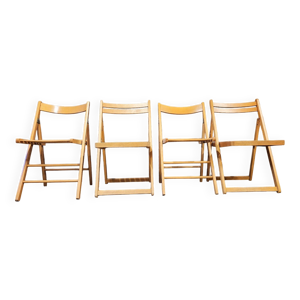 Set de 4 chaises pliantes