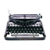 Remington Noiseless Portable Typewriter Revised New Ribbon 1932