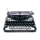 Machine à écrire Remington Noiseless Portable révisée ruban neuf 1932