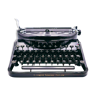 Machine à écrire Remington Noiseless Portable révisée ruban neuf 1932