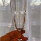 6 glasses champagne flutes Cristal d'Arques Rambouillet