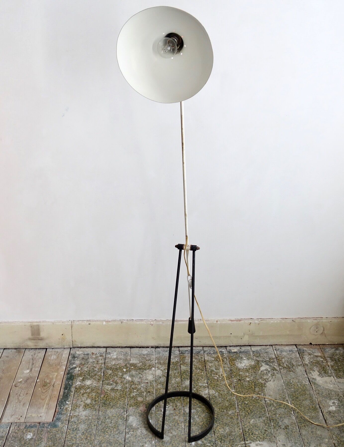 Lamppost Tivoli Grasshopper to counterbalance by Floris Fiedeldij for Artimeta, 1956