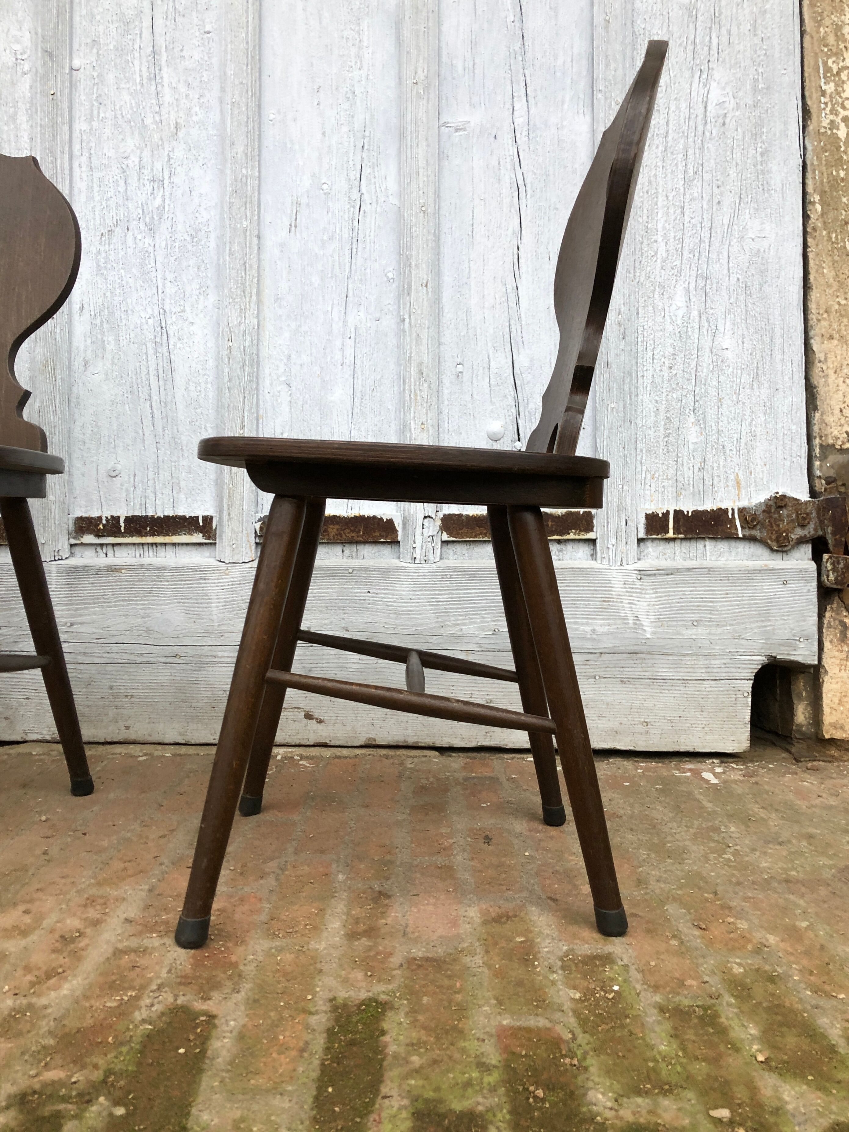 Set of 6 mountain chairs