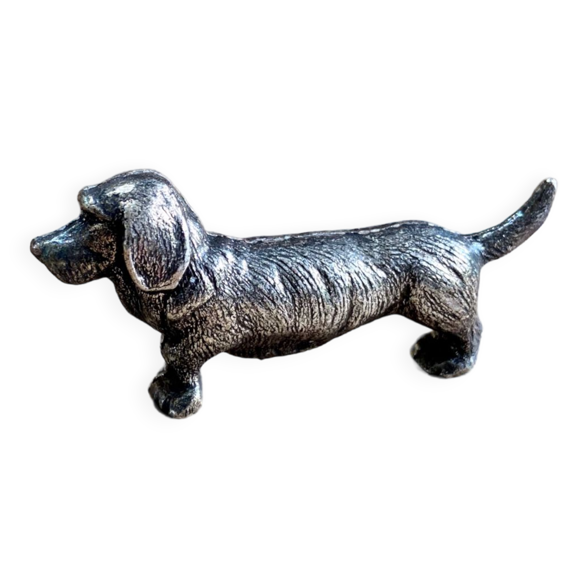6 vintage dog knife holders