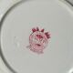 Set de 6 assiettes creuses terre de fer par Boch