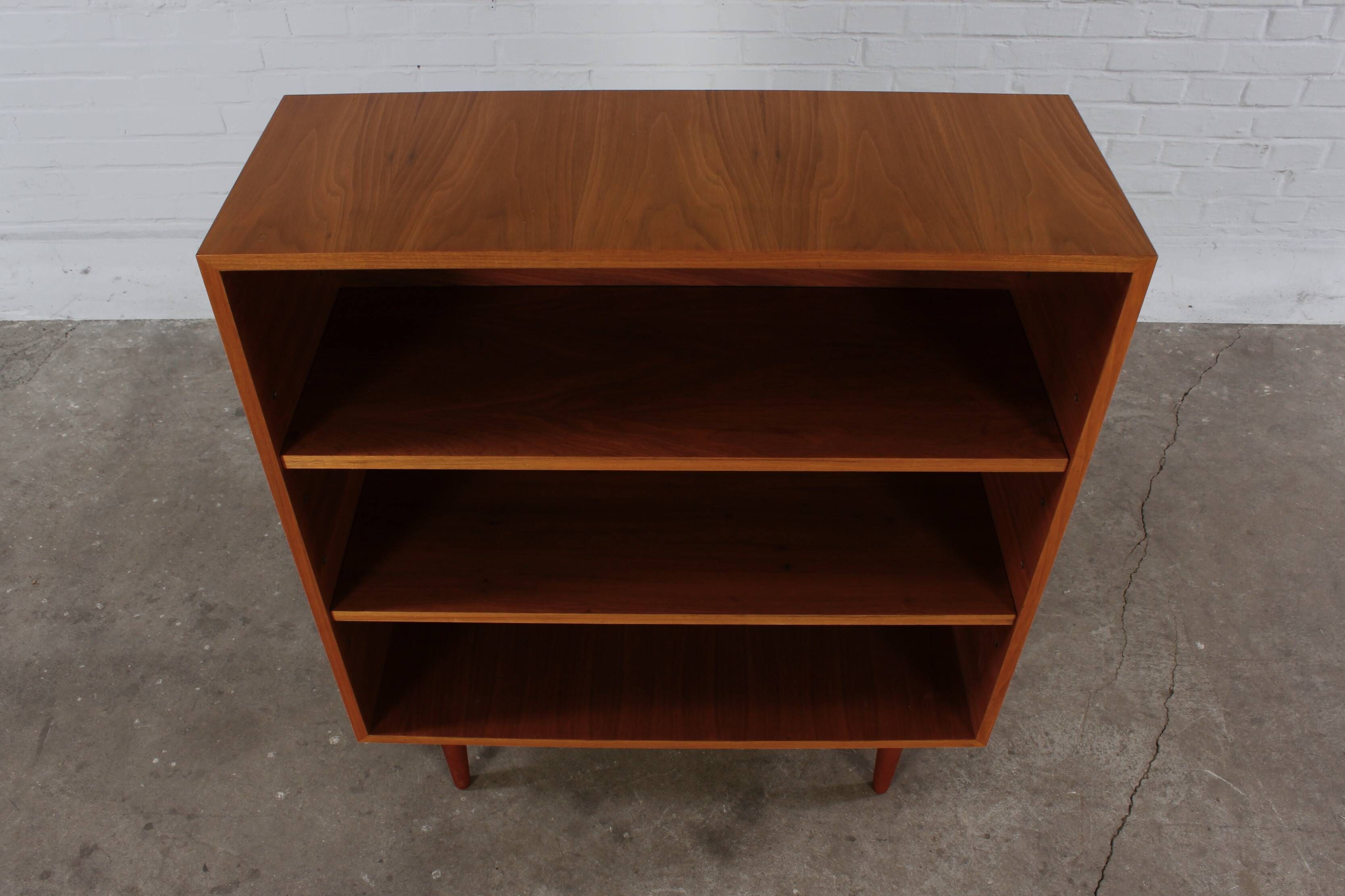 Vintage teak bookcase sideboard 60s 70s