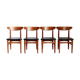 E.W.Bach Teak Dining Chairs for Skovby I Set of Four