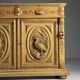 Buffet sculpté belge, 19e siècle