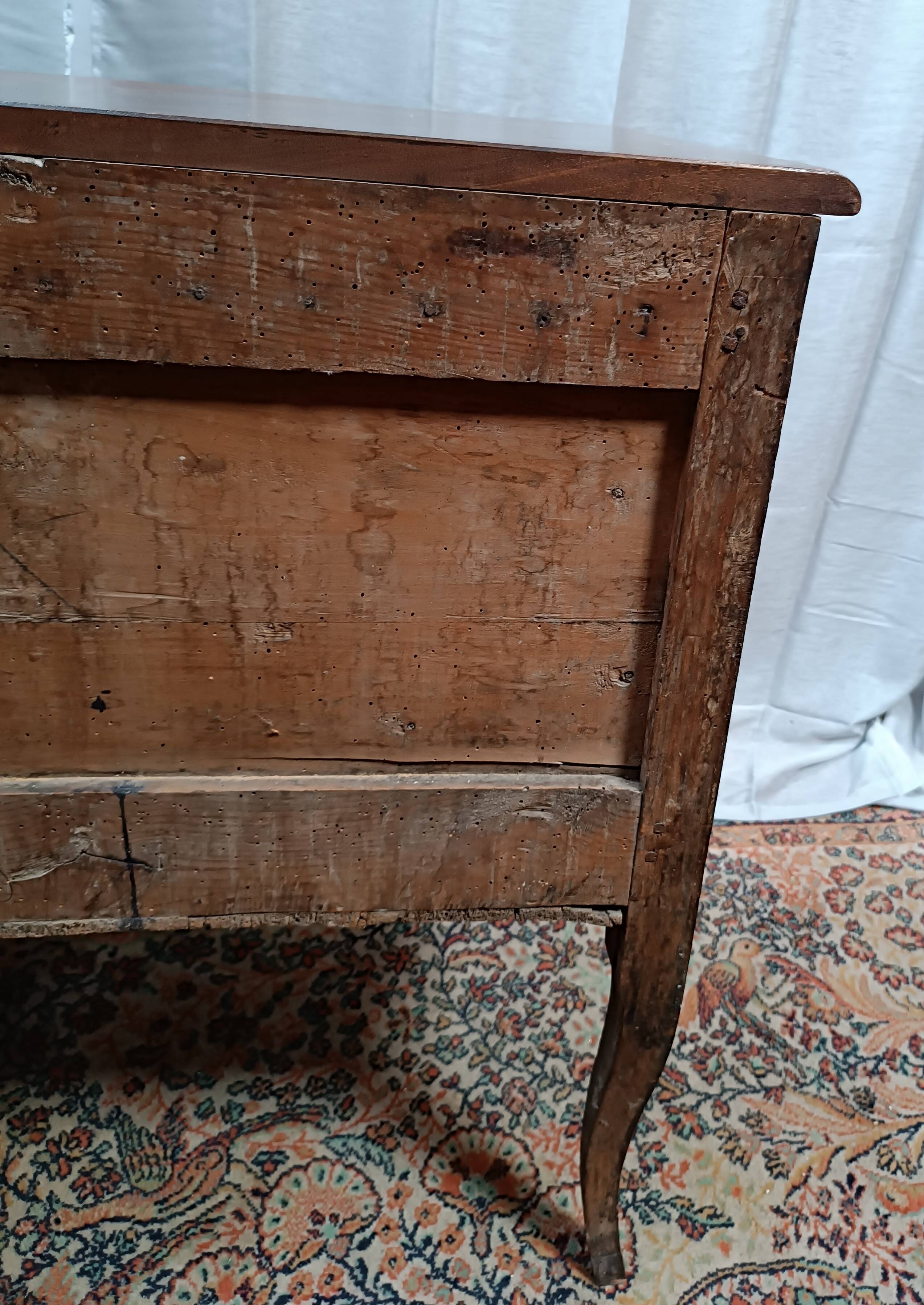 Louis XV walnut chest of drawers