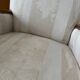 Paire de fauteuils art déco bois et tissu floral