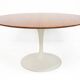 1970s Space-Age Tulip Dining Table & Six Chairs Set by Eero Saarinen for Knoll